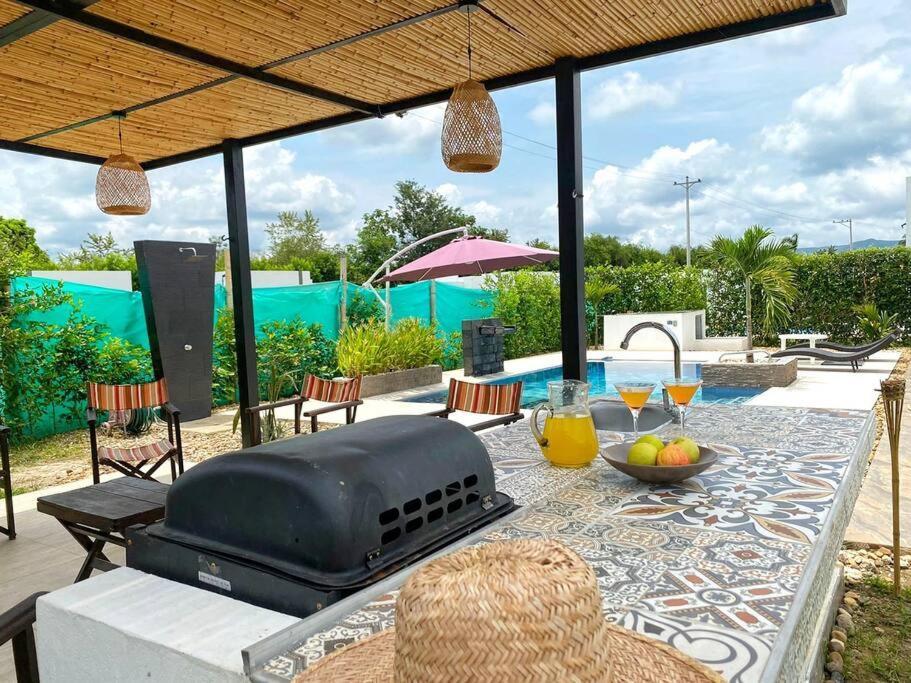 Villa Casa Palma Roja Boutique , Piscina Privada Carmen de Apicalá Exterior foto